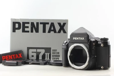 【 Exc+5 in BOX 】 Pentax 67 II Latest Model Eye Level Finder Camera From JAPAN - Image 1 of 4