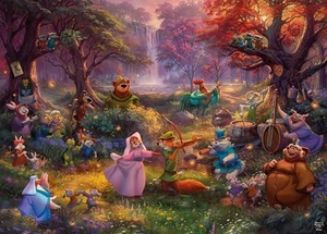 Ceaco - Thomas Kinkade - Disney - Robin Hood - 1000 Piece Jigsaw Puzzle - Picture 1 of 10