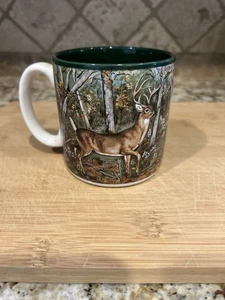 Globos vintage 1996 FIB #659800 Flowers Inc Burton & Burton? Taza de ciervo - Imagen 1 de 5