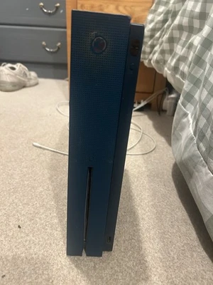 Microsoft Xbox One S Deep Blue Console (Limited Edition) With Controller - Image 1 of 4