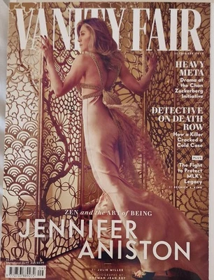 VANITY FAIR UK magazine Sept 25  JENNIFER ANISTON cover + Coco Chanel's LA PAUSA - Image 1 of 3