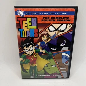Teen Titans Season 4 Series Four Region 4 DVD Region 1 US πΊπΈ Import - Picture 1 of 4