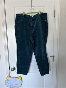 Anthropologie Pilcro türkis Stretch Cordhose 24W - Bild 1 von 11