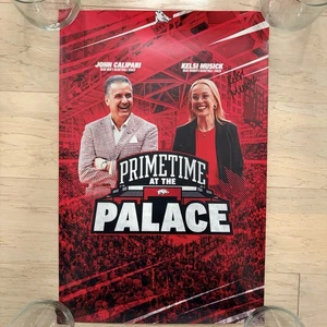 Kelsi Musick Auto Arkansas Razorbacks Basketball Primetime At The Palace Poster - Bild 1 von 2