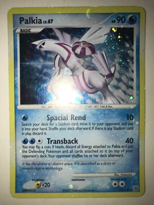 PALKIA 11/130 - POKEMON - DIAMOND & PEARL - HOLO RARE -LP HOLO BLEED - Image 1 of 2