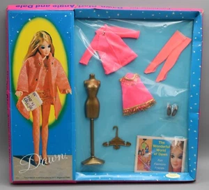 Vintage Topper Toys Fashions for Dawn Puppe Peachy Keen Fell Outfit Kleidung #0822 - Bild 1 von 20