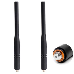 2x Antena UHF 403-527MHz Para Motorola GP328D GP338D XiR P6600 DGP8550 DEP550 - Imagen 1 de 2