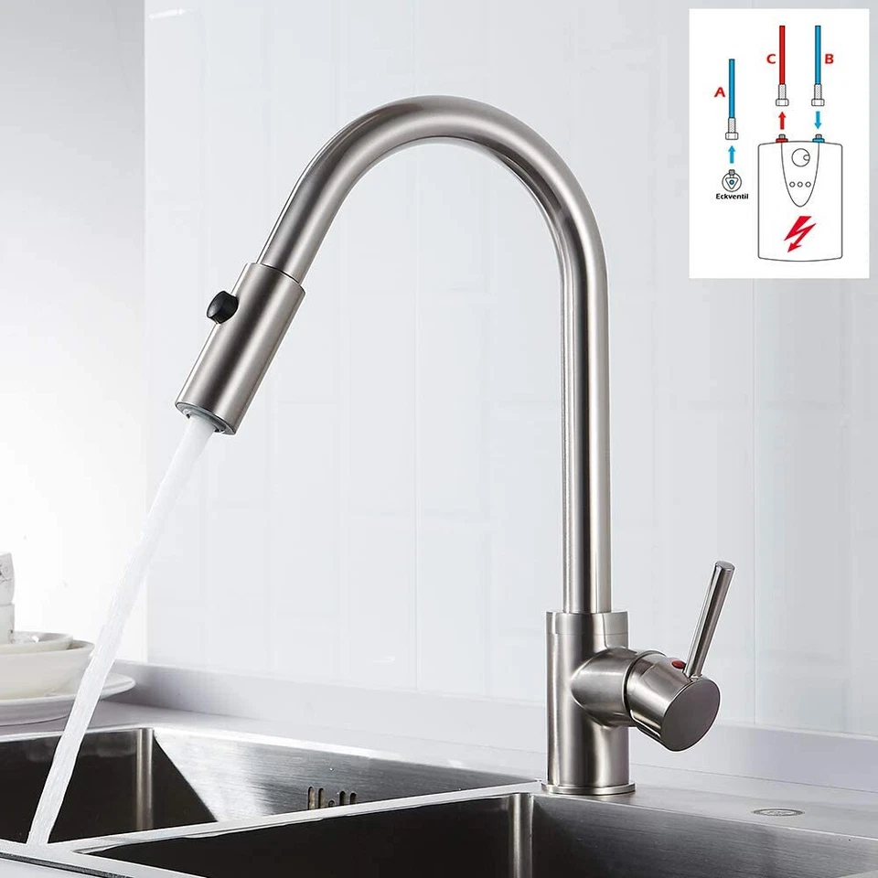 Wasserhahn Küche Küchenarmaturen Waschtischarmatur Spültisch & Spülbecken De-56