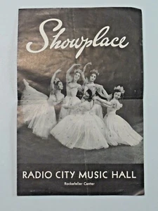 1955 Radio City Music Hall SHOWPLACE Rockefeller Center Frank Sinatra - Picture 1 of 4