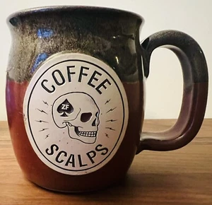 Zero Foxtrot Mug Coffee Scalps Sunset Hill Stoneware Coffee Cup Red - Picture 1 of 4