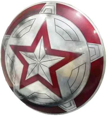 Red Guardian Shield 漫威电影宇宙复制品万圣节 Cosplay SCA — 第 1/4 张图片