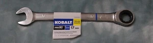 Kobalt PRO90 17mm 12-Point Ratcheting Combination Wrench - NEW #0338402 - Picture 1 of 2