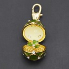 Juicy Couture Enamel Glaze Clover Snowflake Love Egg Pendant / No Packing