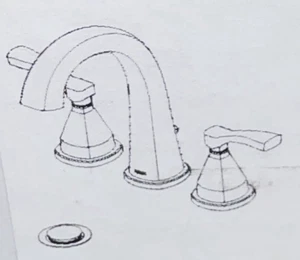 Delta Stryke 35775-CZ-PR-MPU-DST Lumicoat Champagner Bronze Badarmatur - Bild 1 von 5