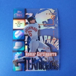 Nomar Garciaparra 1999 Topps Tek TEKNICIANS #T9 ROY Red Sox Acetate - Picture 1 of 4