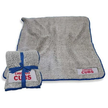 Logo Brands Logo Chair 506-25F-1 MLB Chicago Cubs Frosty Fleece Blanket Cover