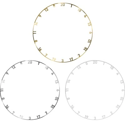 Bull's NL - Metall Zahlenring Set