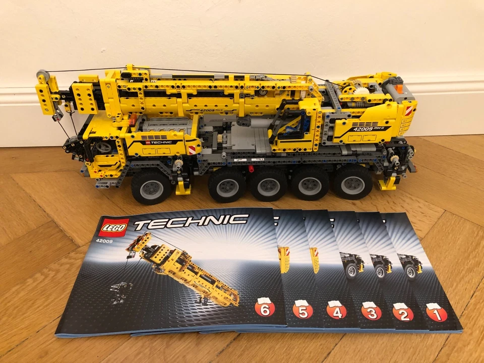LEGO 42009 Mobile Crane Mobiler Schwerlastkran 2in1 TECHNIC | 100% complete - Bild 1 von 4