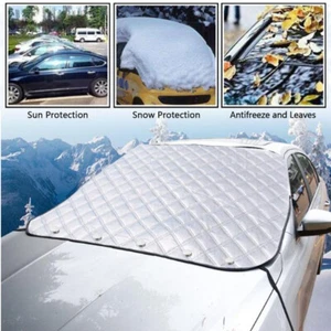 Windshield Cover for Ice and Snow Car Windshield Cover Cotton Thicker - Picture 1 of 8