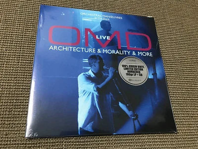 NUMBERED 2LP + CD Orchestral Manoeuvres in the Dark OMD LIVE ARCHITECTURE (NEUF) - Photo 1/2