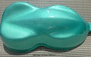 SPRING GREEN Pearl Pigment Custom Auto Paint Clear Glossifier HOK PPG - Foto 1 di 4