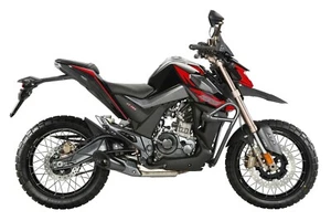 ZONTES MOTORCYCLES ZT125-U1 DECALS STICKERS SET RED - Picture 1 of 2