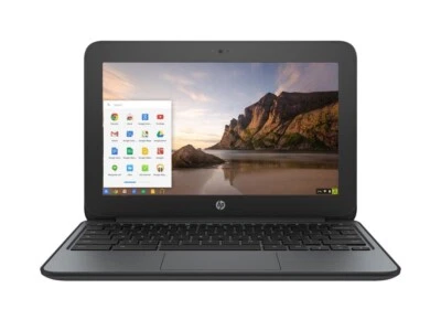 HP Chromebook 11 G4 11.6" (16GB eMMC, Intel Celeron N2840, 2.16 GHz, 4GB RAM)... - Image 1 of 4