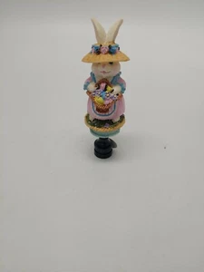 Easter Bunny Rabbit Lamp Ornament Easter Holiday Decoration - Picture 1 of 6