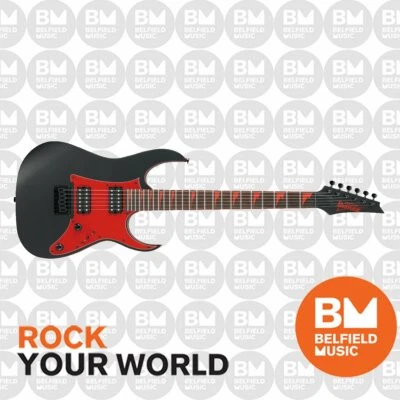Ibanez RG131DX GIO Electric Guitar Black Flat - RG131DXBKF - Brand New - image 1 of 2