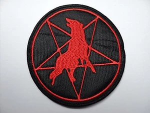 MARDUK RED WOLF BESTICKTER PATCH - Bild 1 von 3