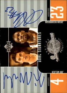 2002-03 Upper Deck Inspirations #136 Jiri Welsch RC/Jason Richardson Auto/1600 - Picture 1 of 2