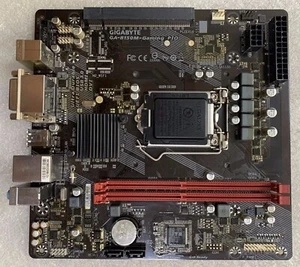 GIGABYTE B150M-GAMING PIO Motherboard LGA1151 Chipset Intel B150 DDR4 DVI - Picture 1 of 3