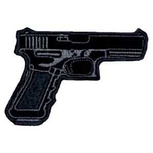 Pistola Parche Bordado Militar Ejército Arma Guerra Tiro Deporte - Imagen 1 de 1