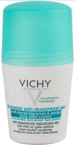 VICHY hypoallergenic 48H ANTI PERSPIRANT ROLL ON DEODORANT 50ML - Picture 1 of 4