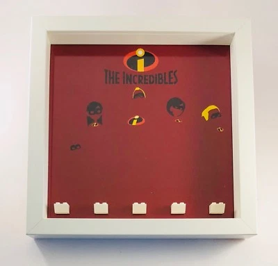 Estuche de exhibición Marco para Lego ® Los Increíbles 2 minifiguras figuras 25cm Foto 1 de 4