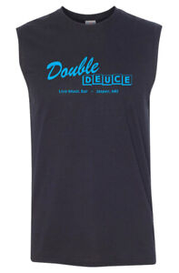 Double Deuce SLEEVELESS T-shirt - Road House 80's Movie Patrick Swayze