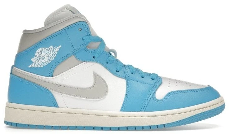 Jordan 1 Mid Dark Powder Blue W
