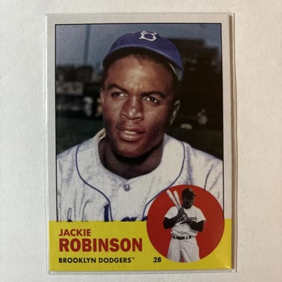 2022 Topps Archives - 1963 Topps Design Jackie Robinson #42 - Image 1 of 2