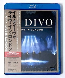 Il Divo Live London Japan Blu-ray New Sealed Bonus Video 2023 Japan F5 - Imagen 1 de 2