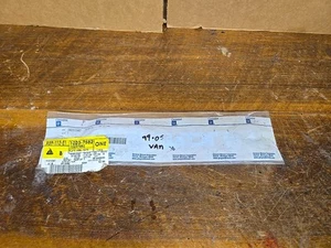FITS 1997-2005 CHEVROLET VENTURE PLATE ASM-L/GATE NA *CHROM 10237582 - NEW OEM - Foto 1 di 3