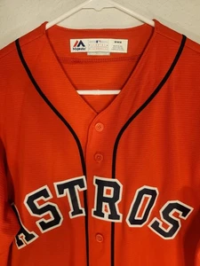 Camiseta Majestuosa de los Astros de Houston para Hombres M Naranja MLB Cool Base Camiseta de Béisbol... - Imagen 1 de 4