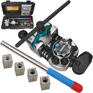 Professional Brake Line Flaring Tool Kit for 45 Degree Single, Double and Bub... - Picture 1 of 6