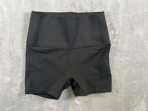 ALL IN MOTION BIKE SHORTS BLACK Girls stretch dance gym active cheer Small 6x - Picture 1 of 6