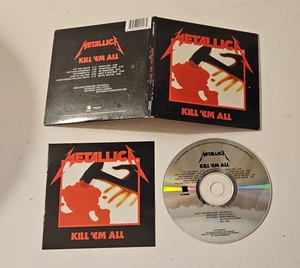 Metallica - Kill 'Em All CD 1983 Remastered Blackened Recordings - Ships Free - Picture 1 of 5