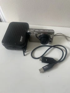 Samsung PL120 14.2MP Digital Camera 5x Silver Chrome, Charger, Port Design Case - Picture 1 of 20