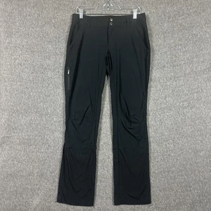 Columbia Pants Womens 8 Black Omni-Shield Hiking Water Resistant Stretch Trail - Picture 1 of 16
