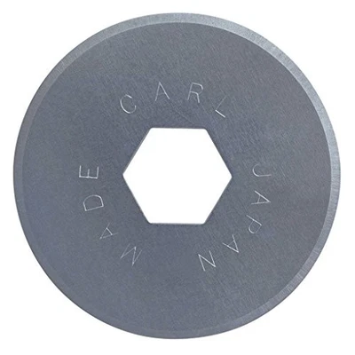 CARL Replacement Blade Paper Cutter Round Blade Fluorine Coated 1 Piece - Image 1 of 4