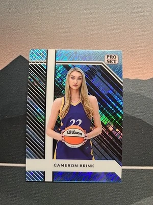 2024 Leaf Pro Set CAMERON BRINK #PSB-2 Blue Shimmer Promo RC Rookie 🔥 - Image 1 of 4