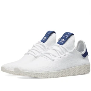 Adidas x Pharrell Williams W Tenis HU UK 5 Blanco/Azul DB2559 NUEVO EN CAJA ☮️ - Imagen 1 de 12