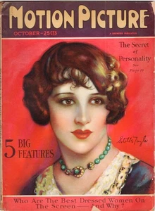 Motion Picture magazine, October 1926, Vol XXXII, No. 3, Estelle Taylor Cover - Picture 1 of 3